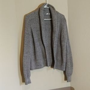 Gap gray knit cardigan